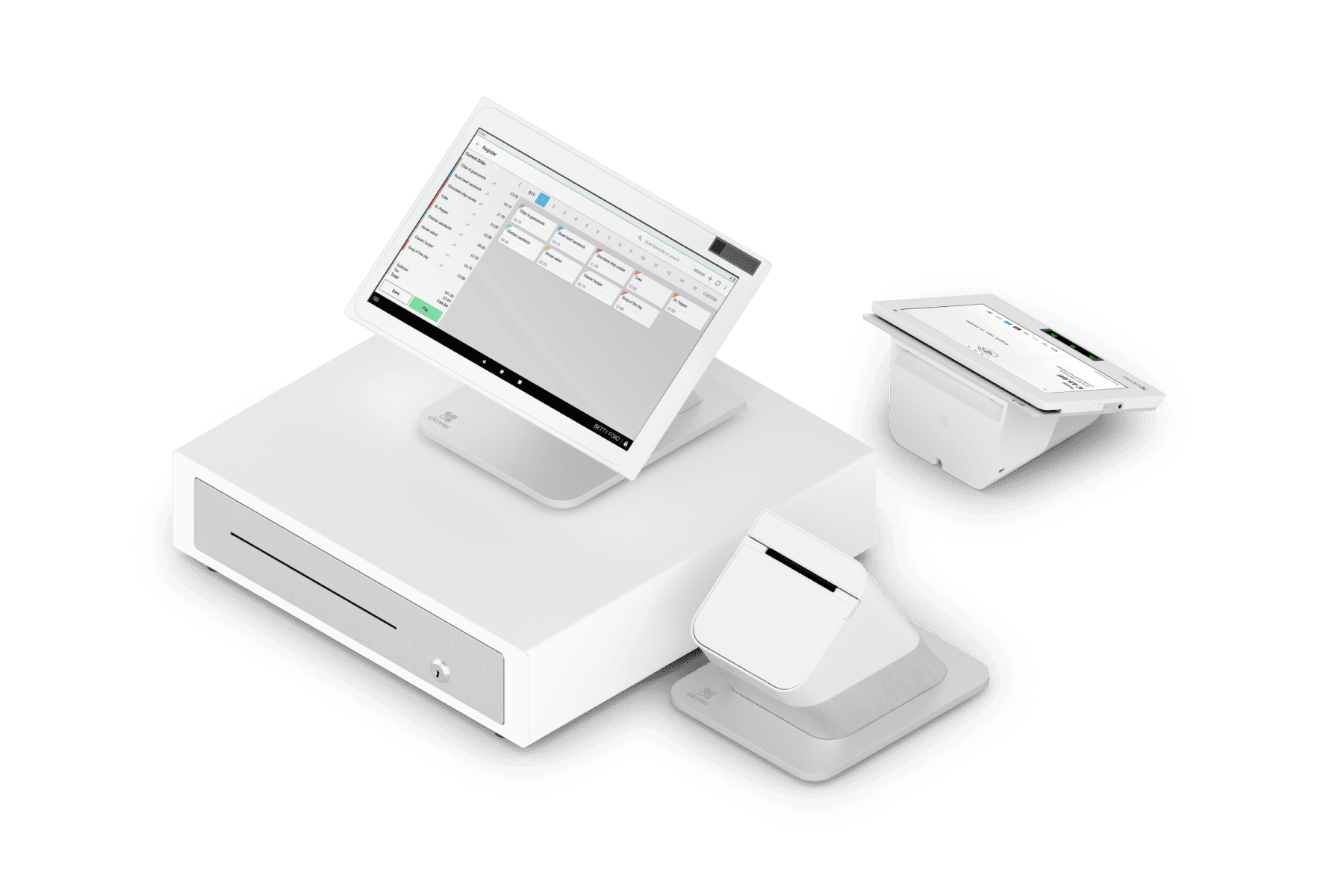 Clover Station Duo dual-screen point-of-sale system